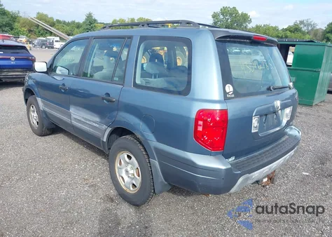 2005 Honda Pilot Lx z USA, uszkodzony, nr VIN 2HKYF18185H551226